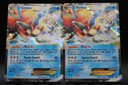 2x Keldeo EX 49/149 - Ultra Rare - Boundaries Crossed Pokemon Card LP - Image 1