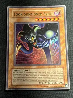 Toon Summoned Skull MRL-073 Ultra Rare Yu-Gi-Oh TCG Card Moderately Played MP - Image 1