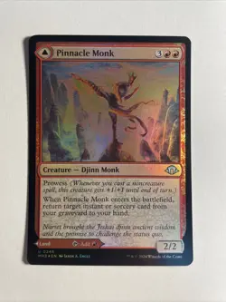 1x Modern Horizons 3 Pinnacle Monk Foil NM/M Magic The Gathering Mtg - Image 1
