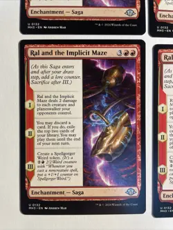 4x Modern Horizons 3 Ral And The Implicit Maze NM/M Magic The Gathering Mtg - Image 2