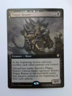 MTG Plague Reaver (CMR) Commander Legends Extended Art Foil Rare 652 - Image 1