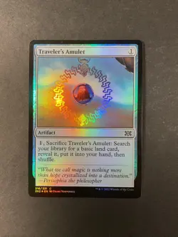 Traveler's Amulet - Foil - Double Masters - Magic the Gathering - MTG - Image 1