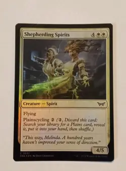 MTG Shepherding Spirits - Foil - Duskmourn #31 - Near Mint - Image 1