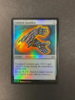 Vulshok Gauntlets - Foil - Double Masters - Magic the Gathering - MTG - Image 1
