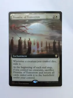 MTG Promise of Tomorrow (CMR) Commander Legends Extended Art Foil Rare 622 - Image 1