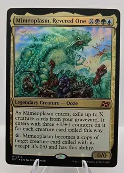 Mimeoplasm, Revered One MTG Aetherdrift Foil - Image 1