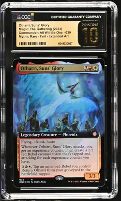 OTHARRI, SUNS' GLORY Phyrexia One Extended Art Foil CGC Pristine 10 MTG EDH - Image 1