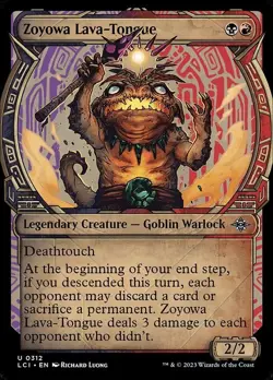 Zoyowa Lava-Tongue U Showcase Foil #312 | LCI The Lost Caverns of Ixalan | MTG - Image 1