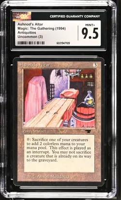 ASHNOD'S ALTAR Antiquities U CGC 9.5 MTG [Nostalgium] - Image 1