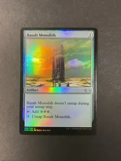 Basalt Monolith - Foil - Double Masters - Magic the Gathering - MTG - Image 1
