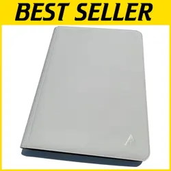 Compact 1000+ Pocket Card Album Binder for MTG, Pokemon, YuGiOh - White Elegance - Image 1