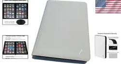 Compact 1000+ Pocket Card Album Binder for MTG, Pokemon, YuGiOh - White Elegance - Image 2