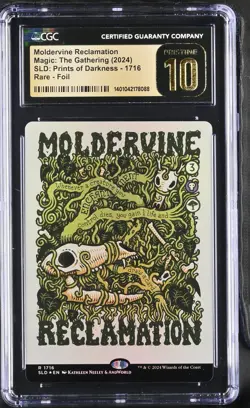 MOLDERVINE RECLAMATION Secret Lair Foil Rare CGC 10 MTG [Nostalgium] - Image 1