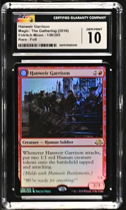 HANWEIR GARRISON Eldritch Moon Foil Rare CGC 10 MTG [Nostalgium] - Image 1