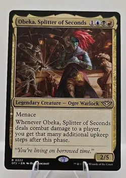 Obeka, Splitter of Seconds MTG Outlaws of Thunder Junction Regular - Image 1