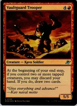 Vaultguard Trooper - Normal - U - - Edge of Eternities - #166 - NM - MTG - Image 1