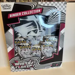 Pokemon TCG White Flare Binder Collection Sealed - Image 1