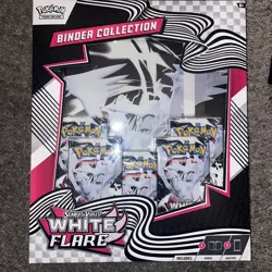 Pokemon TCG White Flare Binder Collection Sealed - Image 1