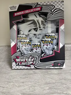 Pokemon TCG White Flare Binder Collection Sealed - Image 1
