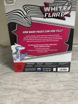 Pokemon TCG White Flare Binder Collection Sealed - Image 2