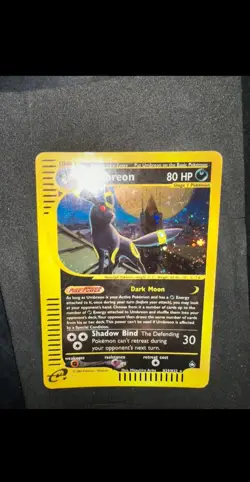 2003 Pokemon Aquapolis #H29 Umbreon Holo eng - Image 1