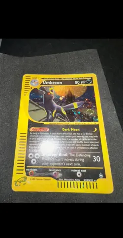 2003 Pokemon Aquapolis #H29 Umbreon Holo eng - Image 2