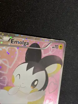 Pokemon Emolga Full Art RC23/RC25 Legendary Treasures: Radiant Collection Holo - Image 3