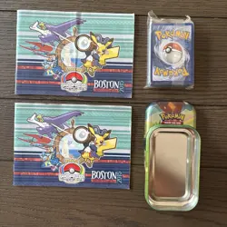 2 Pokemon 2015 World Champion Books/unopened Pack Cards/Coin Game with Coins - Image 1