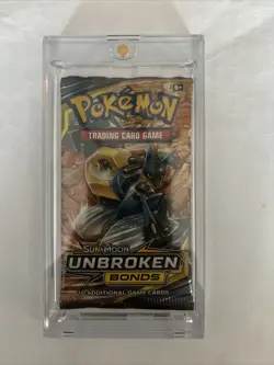 Pokemon TCG Sun & Moon Unbroken Bonds Booster Pack Factory Sealed - Image 1
