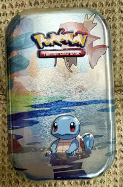 Pokemon TCG Kanto Friends Mini Tin Squirtle And Magikarp- EMPTY - Image 1