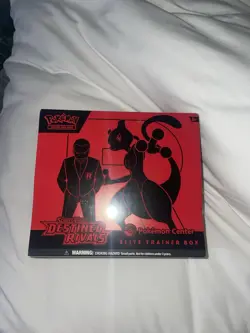 Pokemon TCG Destined Rivals Pokemon Center ETB New Sealed - Image 1