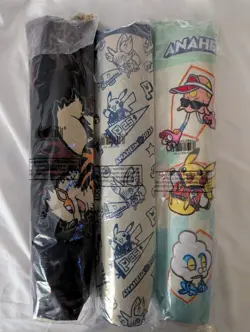 Pokemon World Championships 2025 Anaheim Set Of 3 Playmat & Playmat Bag In Hand - Image 1