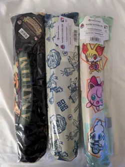 Pokemon World Championships 2025 Anaheim Set Of 3 Playmat & Playmat Bag In Hand - Image 2