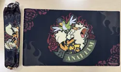 Pokemon World Championships 2025 Anaheim Set Of 3 Playmat & Playmat Bag In Hand - Image 4
