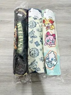 Pokemon World Championships 2025 Anaheim Set Of 3 Playmat & Playmat Bag In Hand - Image 1