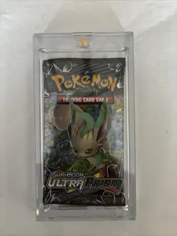 Pokemon Sun & Moon Ultra Prism Booster Pack New Sealed - Leafeon - Image 1