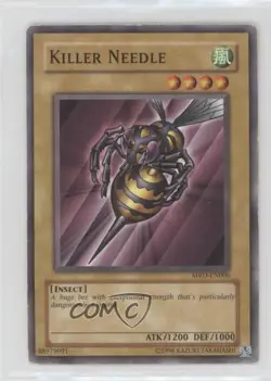 Killer Needle Unlimited YuGiOh Metal Raiders #MRD-006 2002 - Image 1