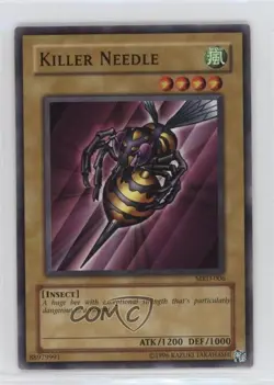 Killer Needle Unlimited YuGiOh Metal Raiders #MRD-006 2002 - Image 1
