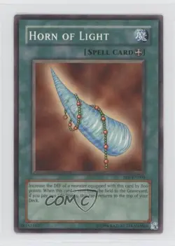 Horn of Light English Worldwide YuGiOh Spell Ruler #SRL-EN004 2002 - Image 1