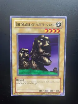 Yugioh The Statue of Eater Island DB2-EN088 Unlimited Edition Common LP/MP - Image 1