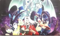 Yugioh Custom Pegasus Toon Playmat With Zones TCG - Image 1