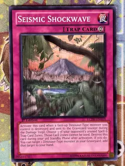 Yugioh Seismic Shockwave LCJW-EN169 Single - Image 1
