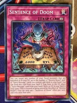 Yugioh Sentence Of Doom LDS3-EN021 Single - Image 1