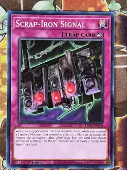 Yugioh Scrap-Iron Signal LDS3-EN124 Single - Image 1