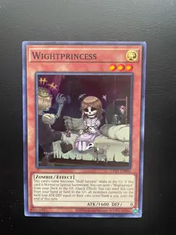 Yugioh Wrightprincess OP25-EN006 Unlimited Edition Super Rare LP/MP - Image 1