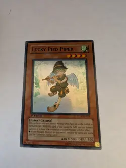 Yugioh! Lucky Pied Piper - TAEV-EN021 - Super Rare - 1st Edition Near Mint, - Image 1