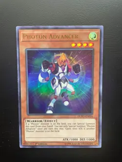 Yugioh Photon Advancer DUPO-EN034 Ultra Rare 1st Edition NM/LP - Image 1