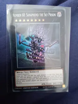 Number 68: Sanaphond the Sky Prison - TOCH-EN051 - Rare 1st Edition Yugioh - Image 1