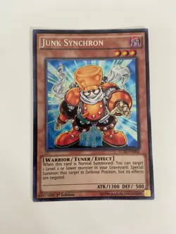 Yugioh - Junk Synchron - LC5D-EN002 - 1st Edition - NM - Image 1
