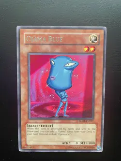 Yugioh Ojama Blue RGBT-EN097 Rare Unlimited Edition LP - Image 1